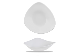Vellum White Triangle Bowl